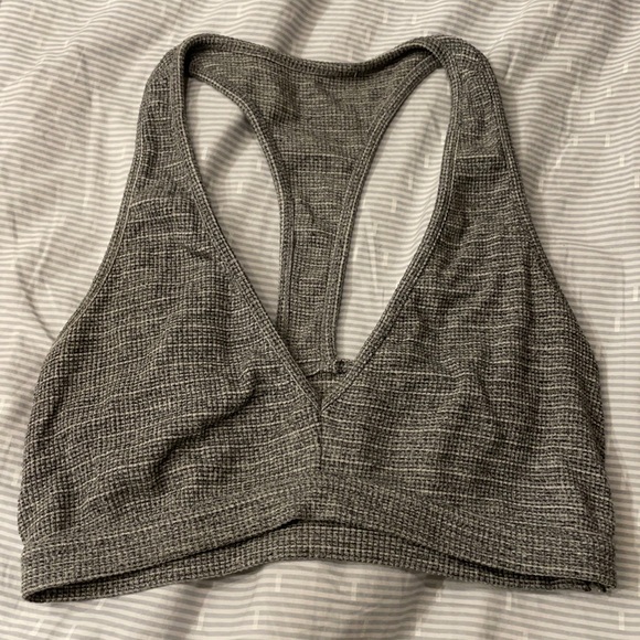 ❌sold Brandy melville grey ribbed bra top - Picture 1 of 1